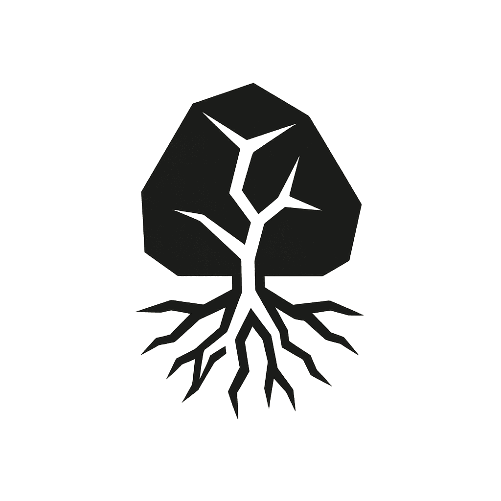 Logo of a glass atelier from Kathmandu